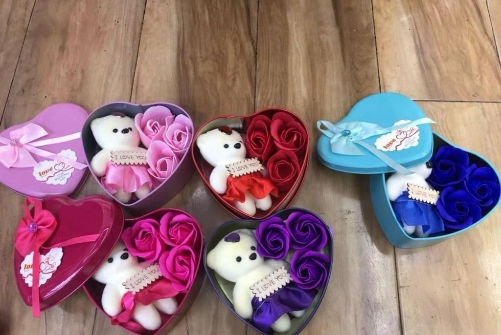 Bear Rose Gift Box
